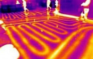 Termografía infrarroja de suelo radianteArquitecto Técnico Paterna. Termografía