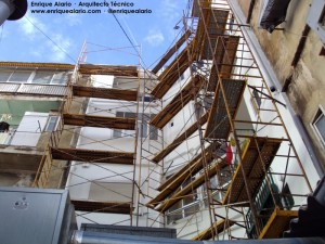 Arquitecto Técnico Valencia, Andamios