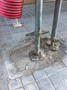 Arquitecto Técnico Valencia, Andamios