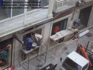 Arquitecto Técnico Valencia, Andamios